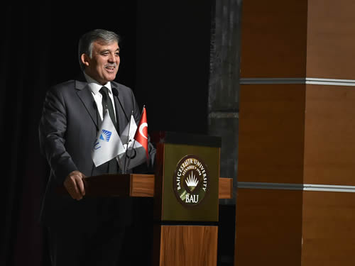 11. Cumhurbaşkanı Gül, Bahçeşehir Üniversitesi 9. Diplomat Okulu Açılışında Konuştu